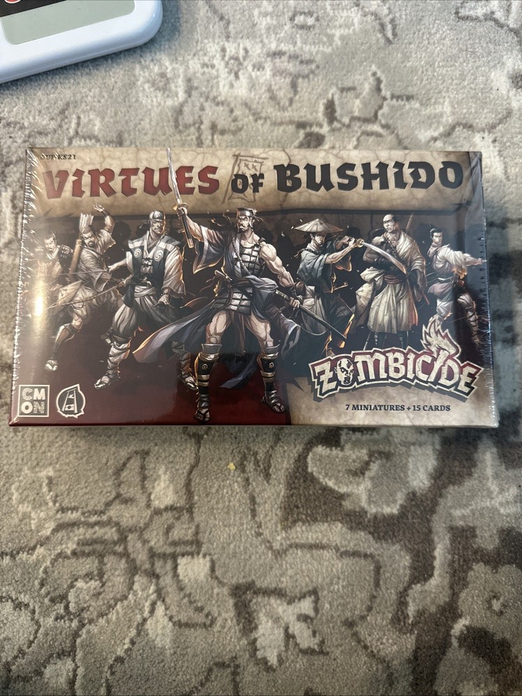Zombicide White Death: Virtues of Bushido Expansion Kickstarter CMON GUF-KS21