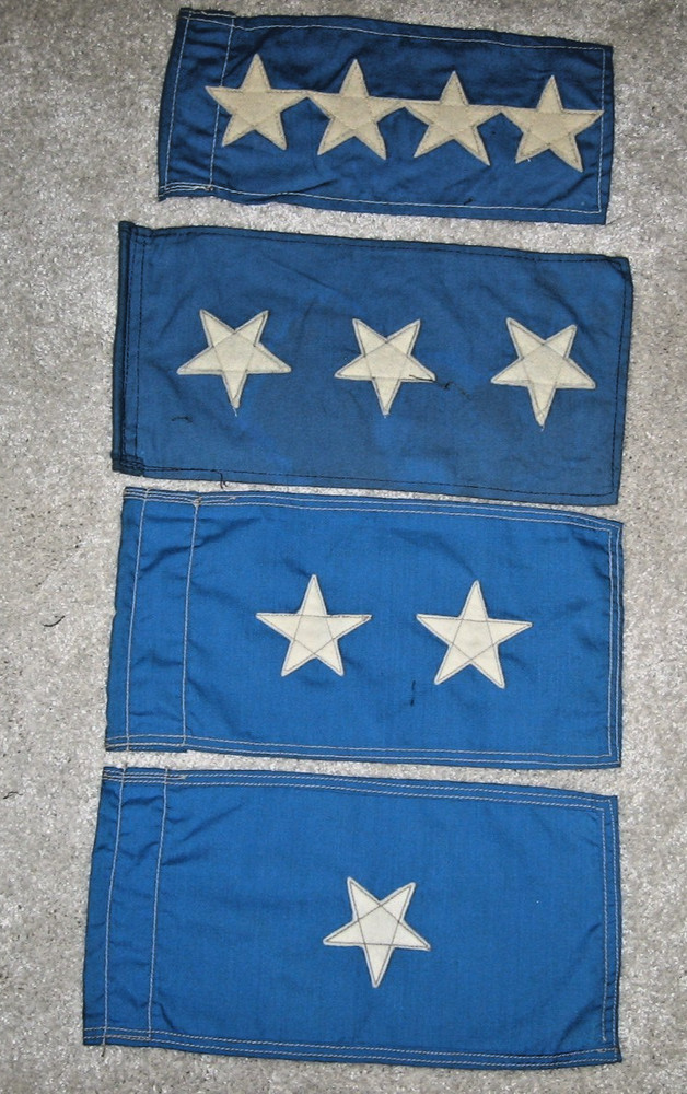 Collectibles Militaria Vietnam Era USAF General Officer Vehicle Pennants
