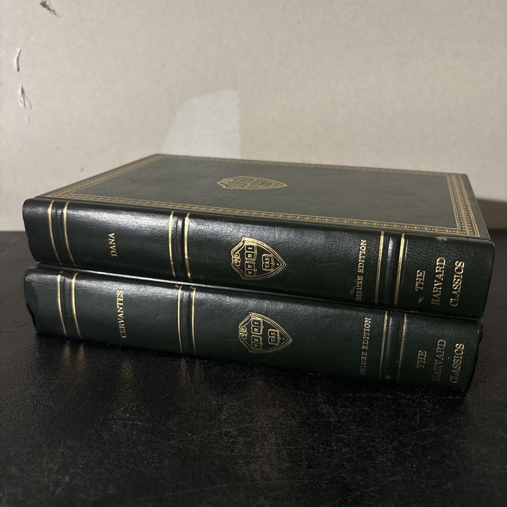 2 The Harvard Classics Veritas Deluxe Edition Book Cervantes Dana