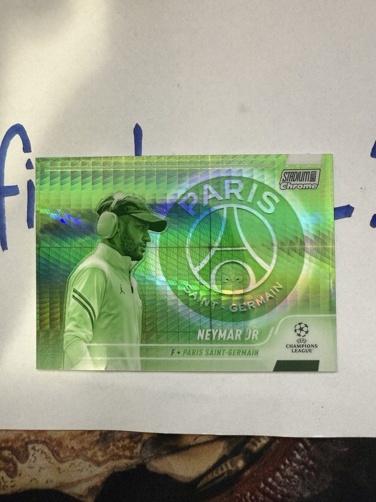 2021-22 Topps Stadium Club Chrome Uefa Champions League - Neymar Jr #100...