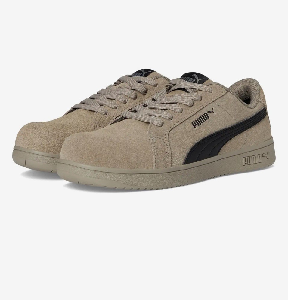 PUMA Safety Iconic Stone Suede Low EH Composite Toe Work Shoe