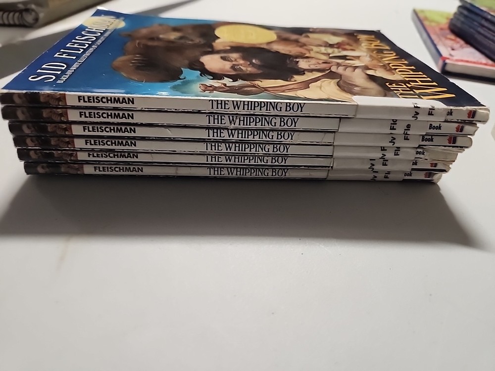 The Whipping Boy by Sid Fleischman Class Set Newbery Guided Reading Lot of 6 PB