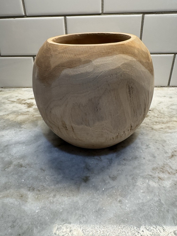 Hand Turned Wooden Bowl