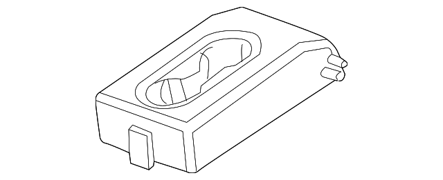 Genuine GM Driver Side Rear Seat Armrest Part 95083294