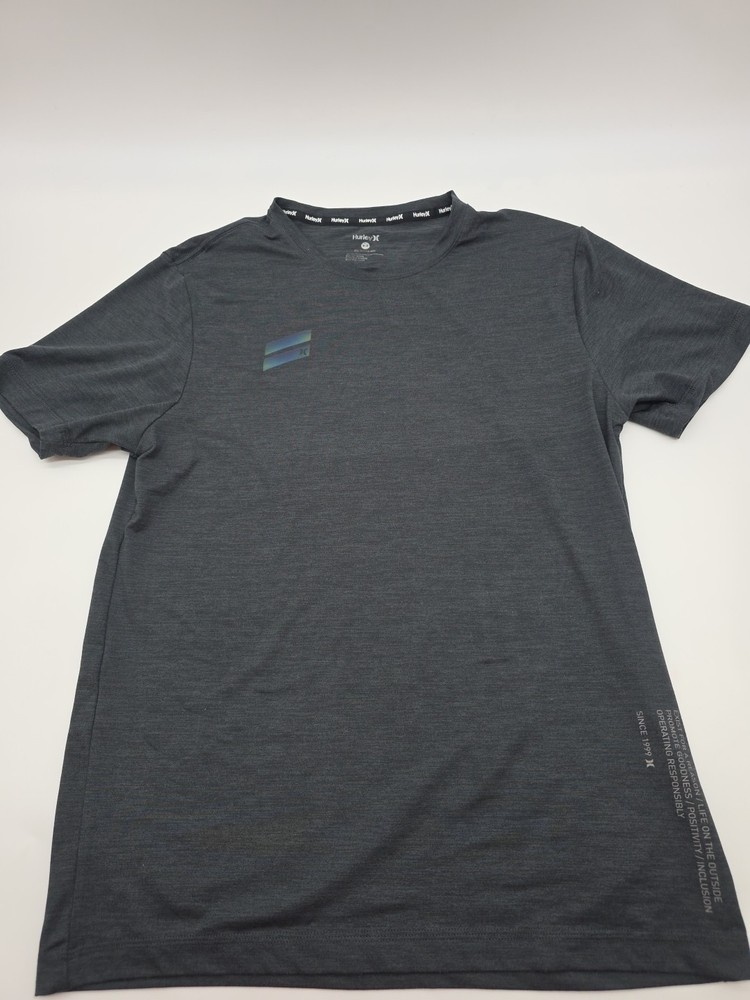 Hurley T-Shirt Men M Black Graphic Print Logo…#46065