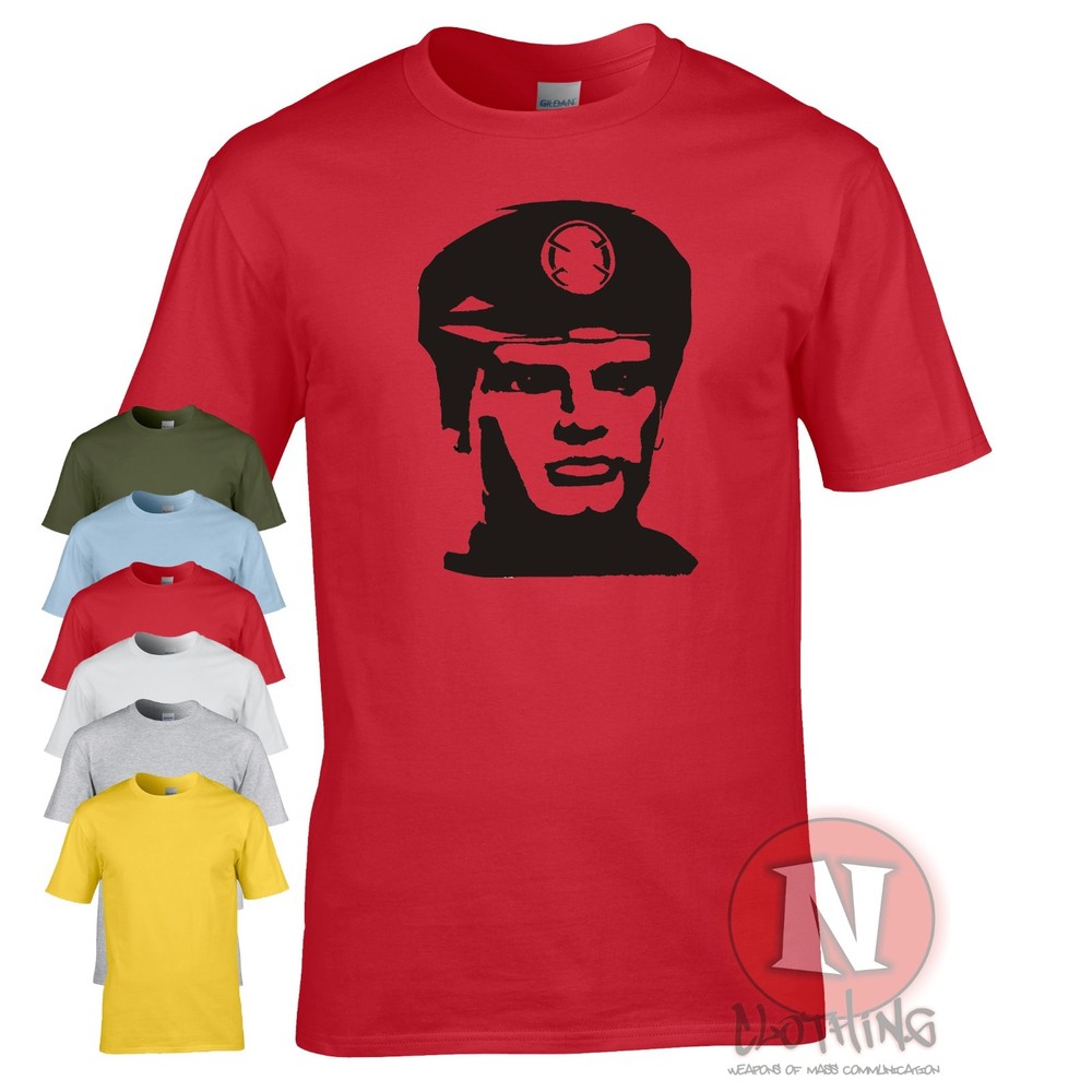 CAPTAIN SCARLET t-shirt Spectrum Mysterons cult sci fi retro TV Tshirt
