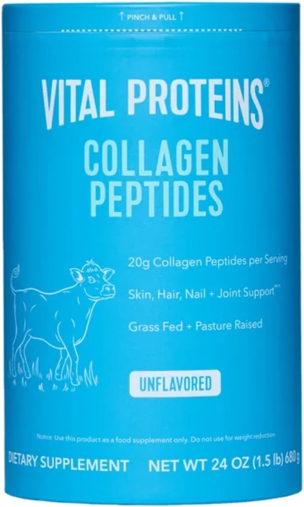 Vital Proteins Collagen Peptides, Unflavored, 24oz EXP 2029