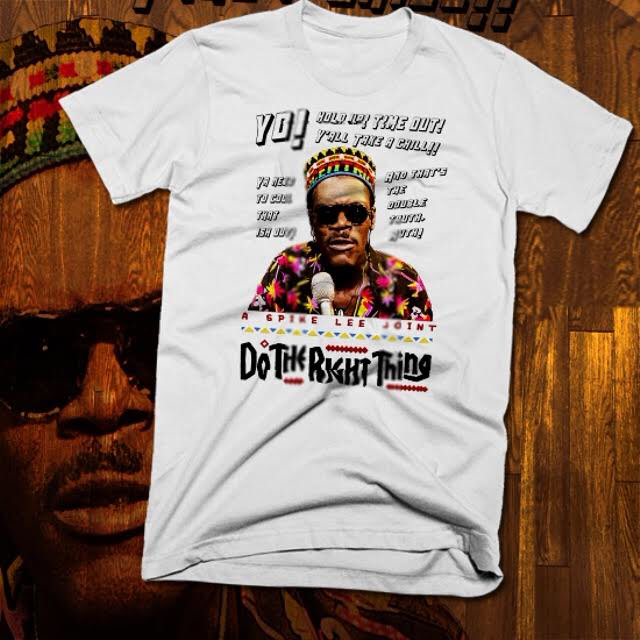 Spike Lee Do The Right Thing Retro Classic Movie T-Shirt Black History Month