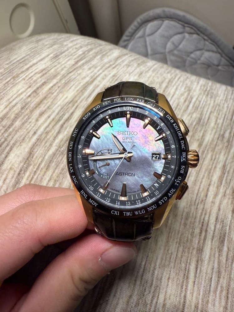 Seiko Astron SBXB105 Novak Djokovic Limited Edition GPS Solar Watch Men’s