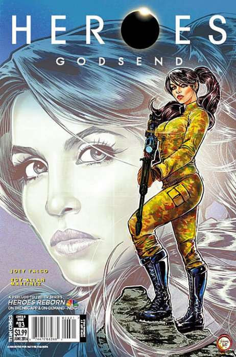 Heroes: Godsend #3B VF; Titan | Based on NBC TV Show - we combine shipping