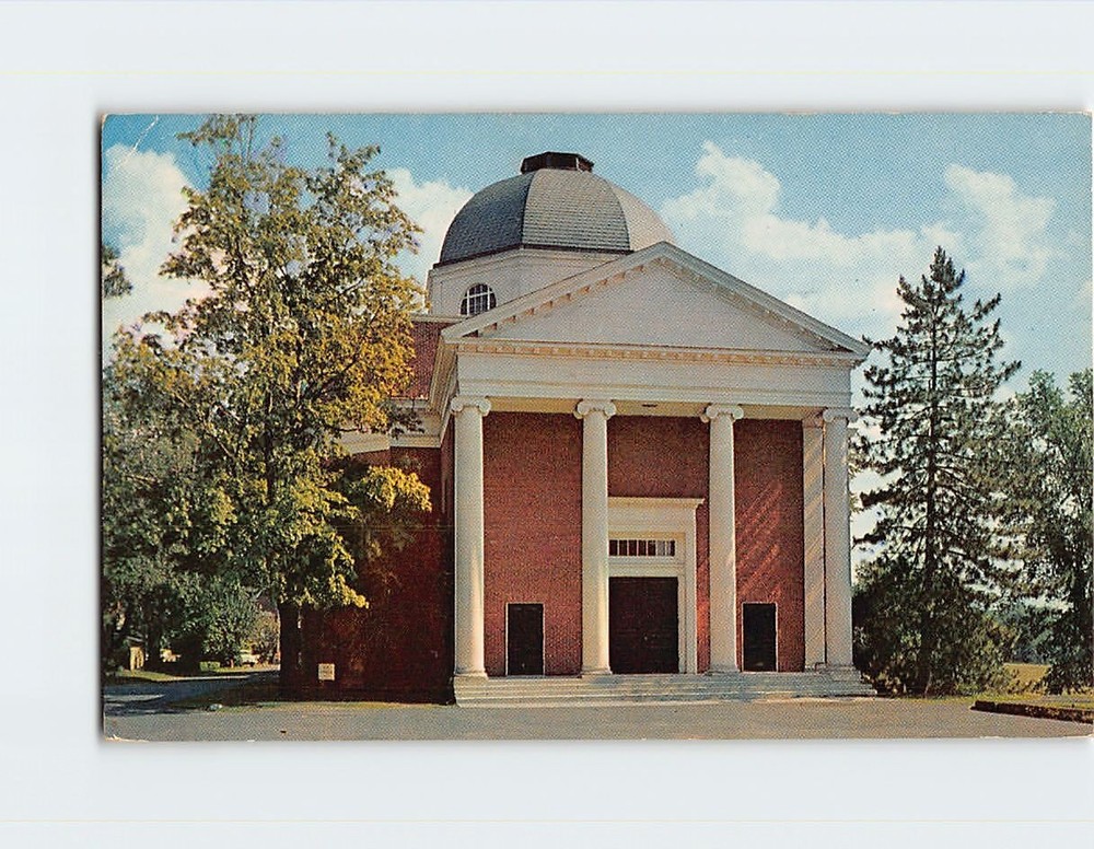 Postcard Sage Hall Smith College Northampton Massachusetts USA
