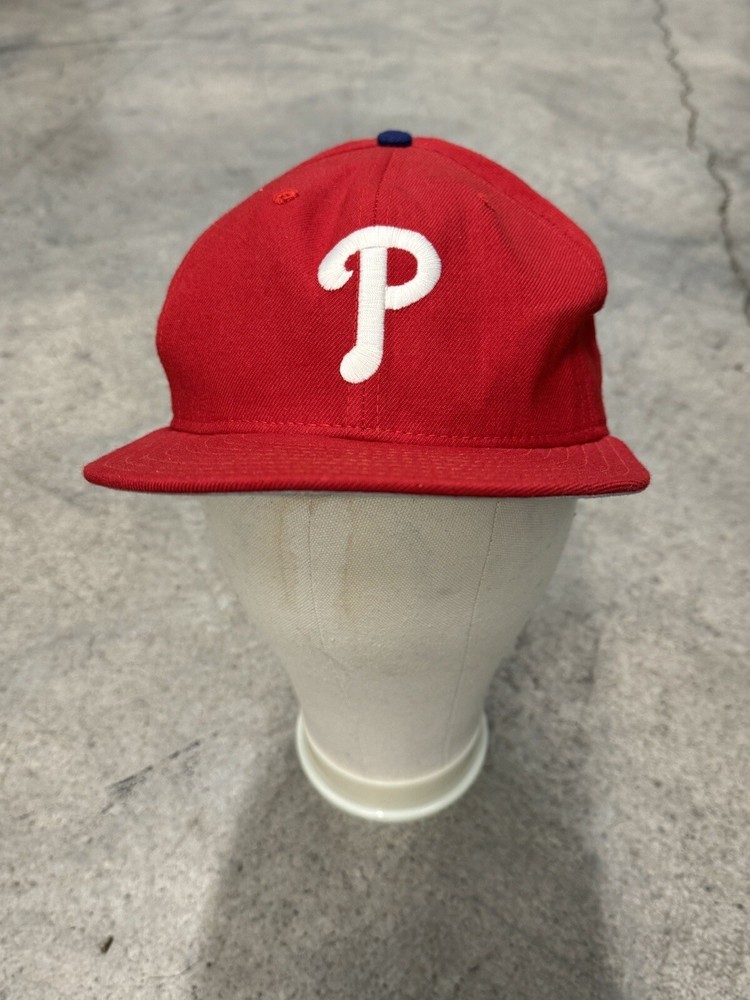 PHILADELPHIA PHILLIES Hat NEW ERA Diamond Collection Wool 7 1/8 USA Vintage