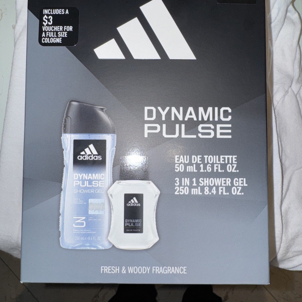 Adidas Gift Set ~ Eau de Toilette 1.6 fl. oz. & 3-in-1 Shower Gel