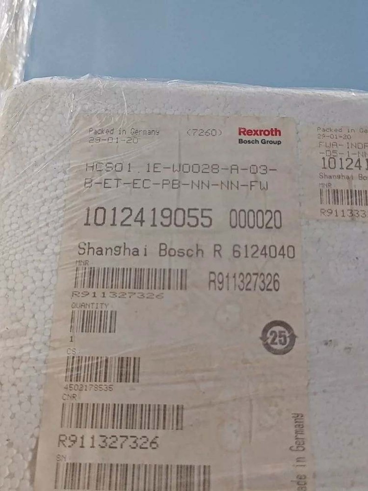 1pc for 100% test HCS01.1E-W0028-A-03-B-ET-EC-PB-NN-NN-FW (byFedex or DHL )