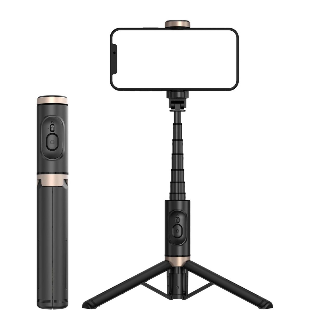 29” Retractable SmartPhone Selfie Stick Tripod PTZ Vlog iPhone Samsung Remote