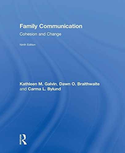 Family Communication: Cohesion - Paperback, by Galvin Kathleen M.; - Very Good j