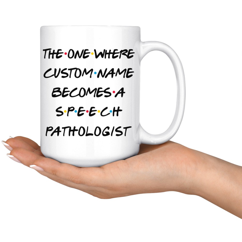 Personalized Speech Pathologist Graduation Mug Pathologist Promotion Present
