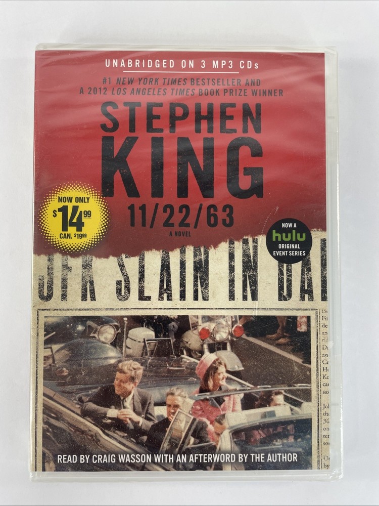 11/22/63 : A Novel by Stephen King (2016, CD MP3, Unabridged edition) SEALED