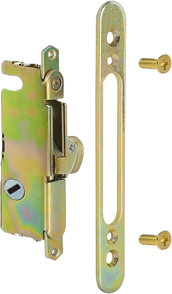 Sliding Glass Door Mortise Lock Replacement for 3-15/16