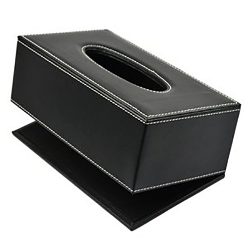 PU Leather Tissue Box Cover Case Holder for 3.1