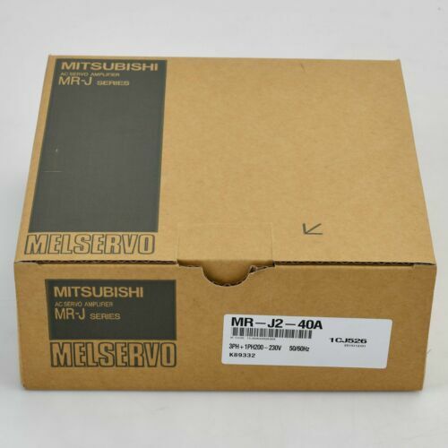 1PC New Mitsubishi MR-J2-40A Servo Drive MRJ240A In Box Sealed