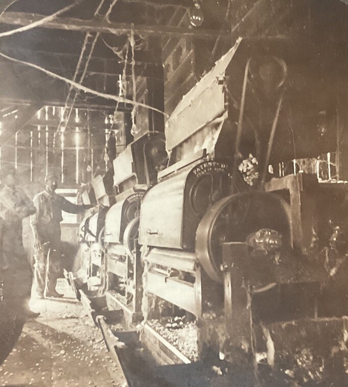 Vintage Cotton Gin Machine Texas SC4 Underwood Fiber Seed Separator