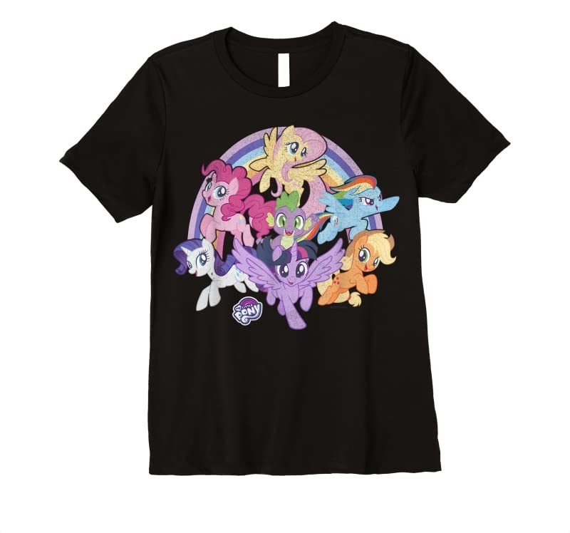 My Little Pony Friendship Is Magic Group Shot T Shirts S-5XL