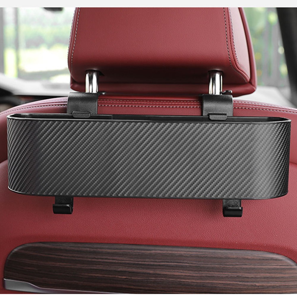 Car Seat Back Organizer with Storage Pockets Cup Holders and Phone Holder