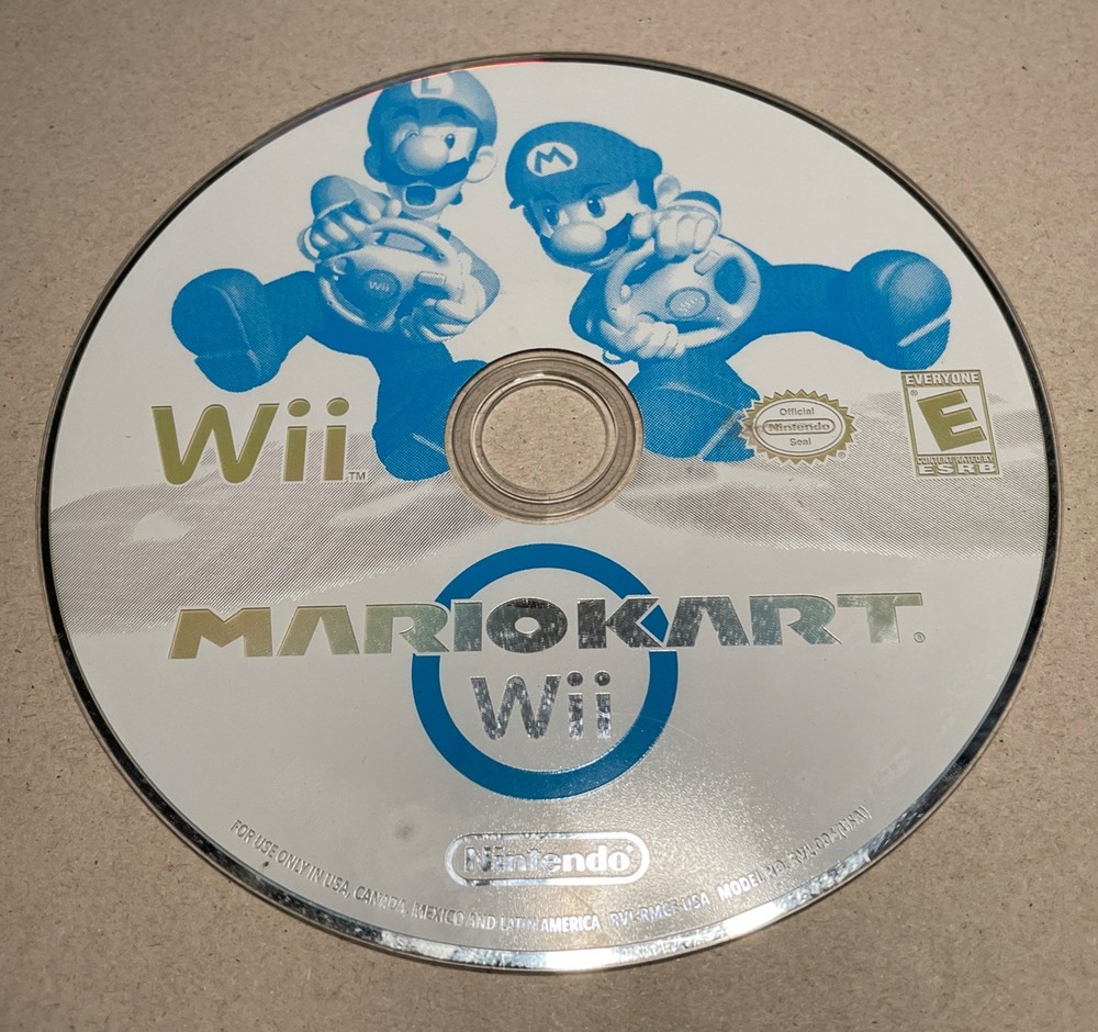 Mario Kart Wii - Nintendo Wii - Disc Only - **TESTED**