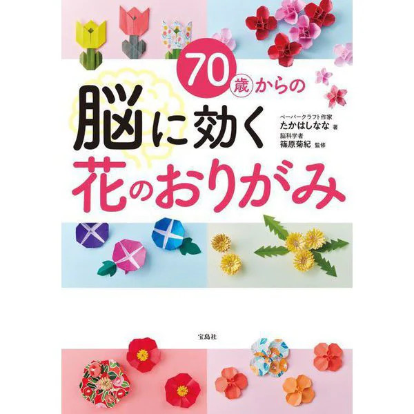 Origami Flowers for Brain Activity 70+ Tankobon Japan