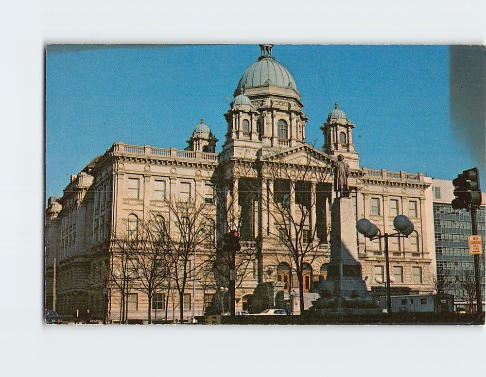 Postcard Onondaga County Court House Syracuse USA