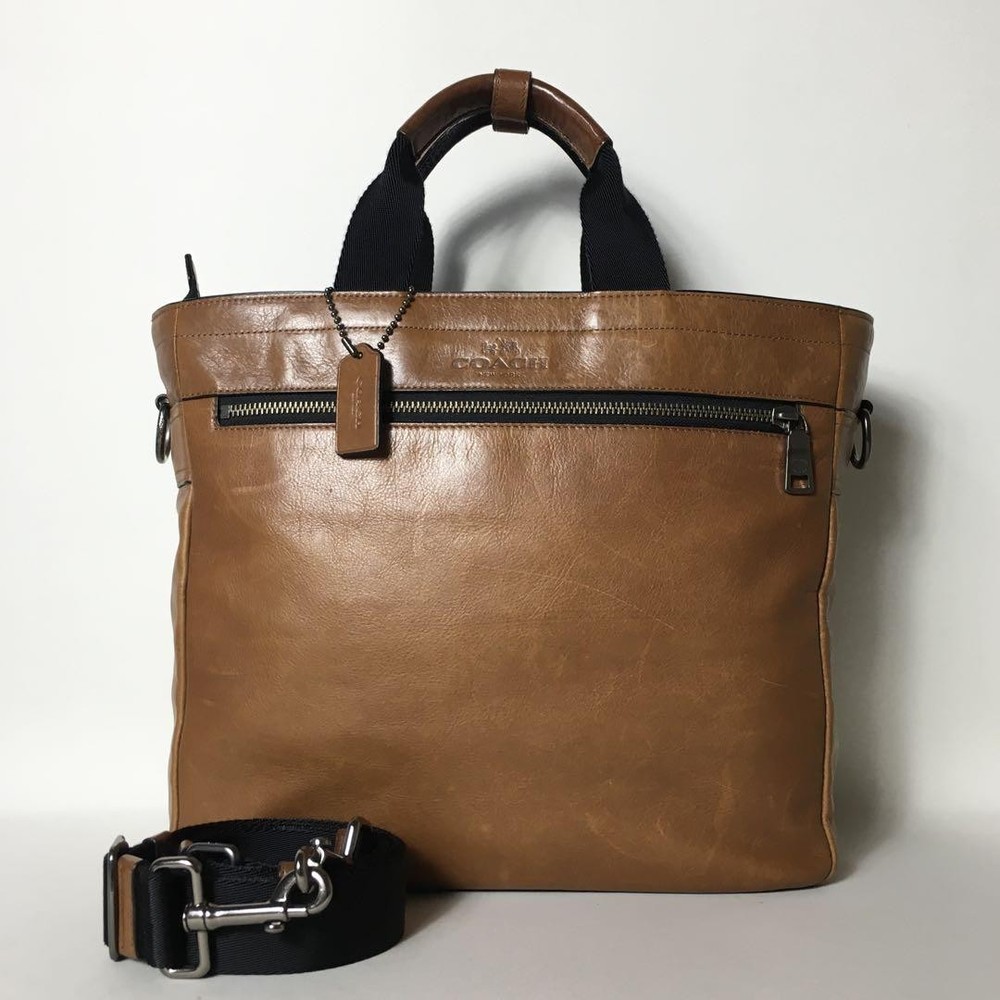 Coach Leather Brown Authentic Tote Bag G08081159