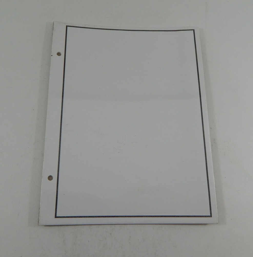 Blanks Stamp Album Pages