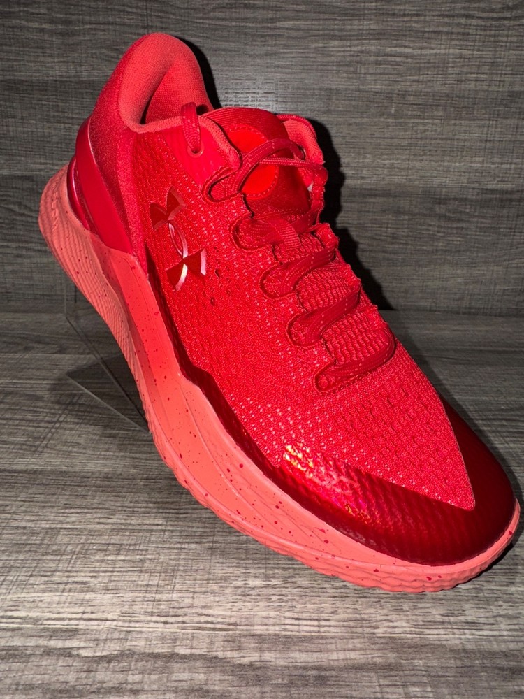 Men’s Under Armour Curry 2 Low Sz 9 FloTro Davidson Basketball Shoes 3028399 600