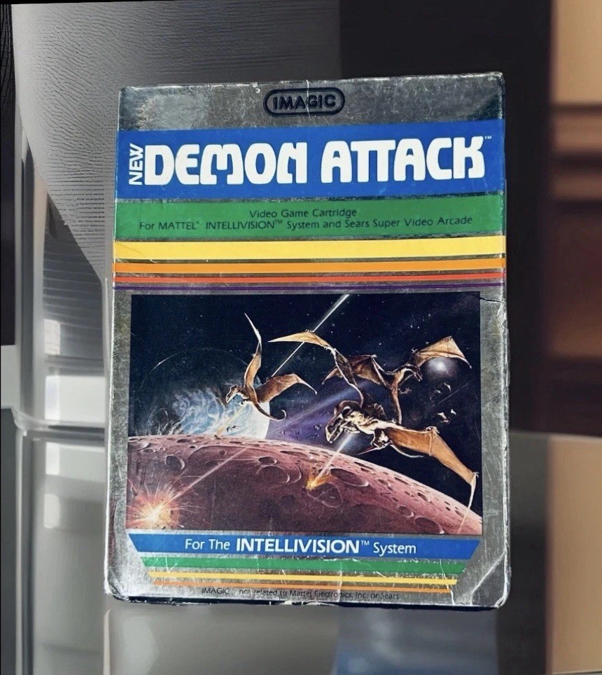 Demon Attack (Intellivision) CIB ! CLEANED & TESTED 5/20/26.  #2
