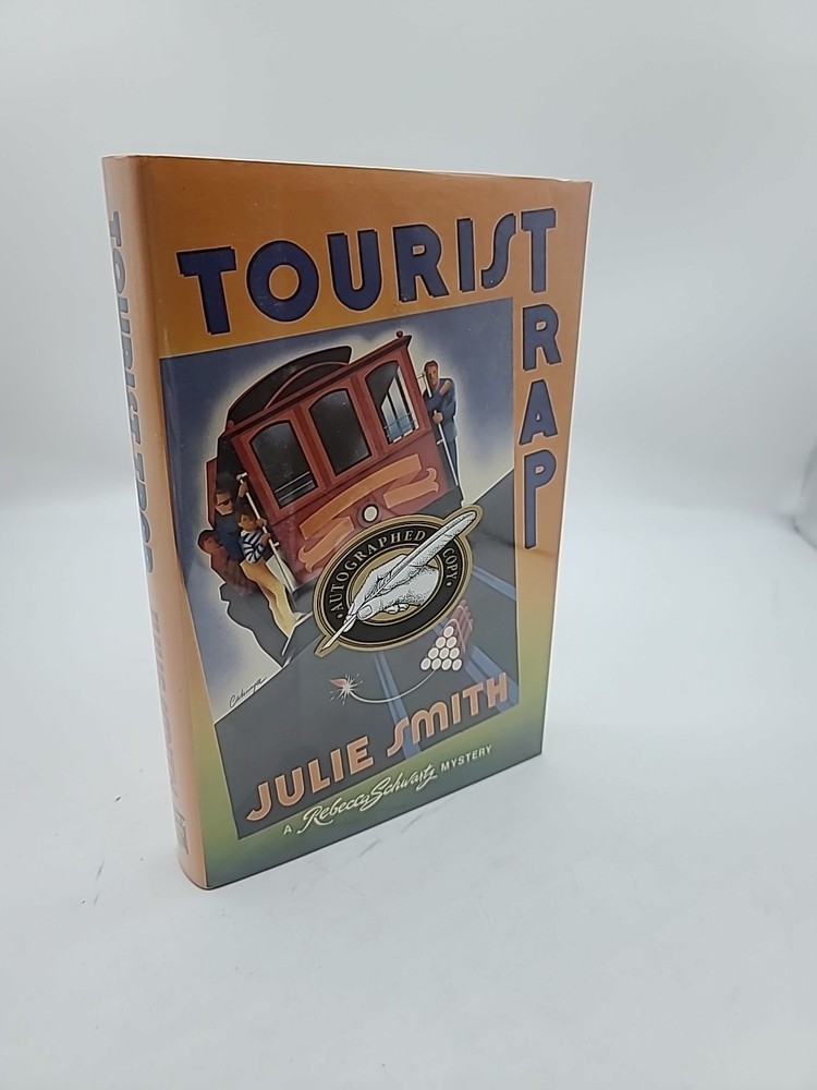 Tourist Trap by Julie Smith Signed HCDJ