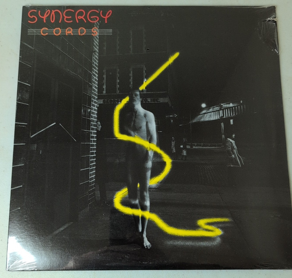 SYNERGY 1978 Cords Passport Larry Fast Sterling Master Vinyl LP Sealed Cutout