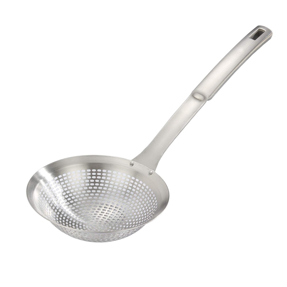 Skimmer Ladle Skimmer Spoon 304 Stainless Steel Skimmer 14.5 ln for Cooking F...
