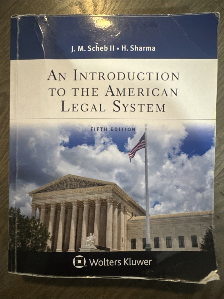 Introduction to the American Legal System