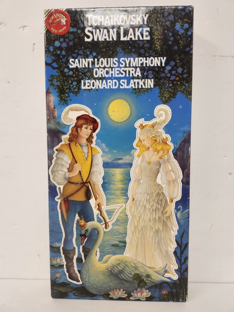 Tchaikovsky Swan Lake 2 Disc CD Deluxe Gift Box Set St Louis Symphony Orchestra