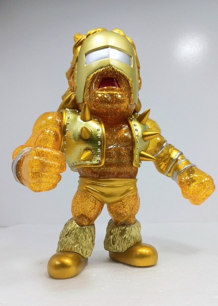 Cyclone Joe KUFC Neptune Man Soft Vinyl Figure Gold Glitter From Japan