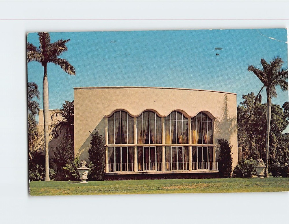 Postcard Asolo Theatre Sarasota Florida USA