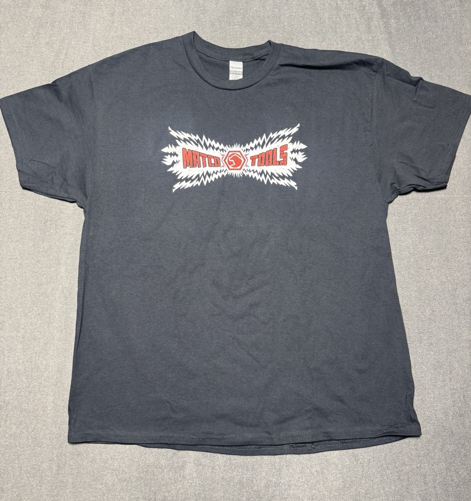 Matco Tools Logo Men's T-Shirt Black Mechanice Men's Tee Size XL New Snap On