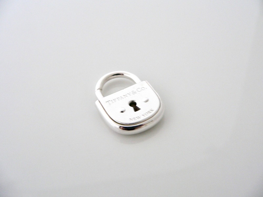Tiffany & Co Padlock Arc Lock Pendant Charm 4 Necklace Bracelet Jewelry Gift 925