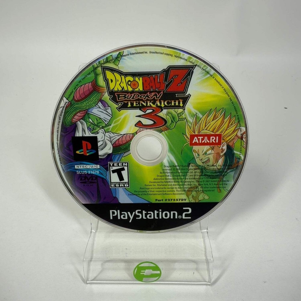 Dragon Ball Z Budokai Tenkaichi 3 (Sony PlayStation 2 PS2, 2007)