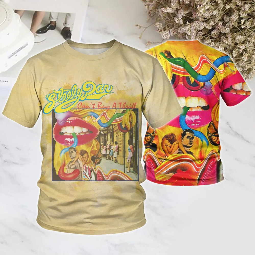 Steely Dan Can’t Buy A Thrill Album Cover 3D T-Shirt