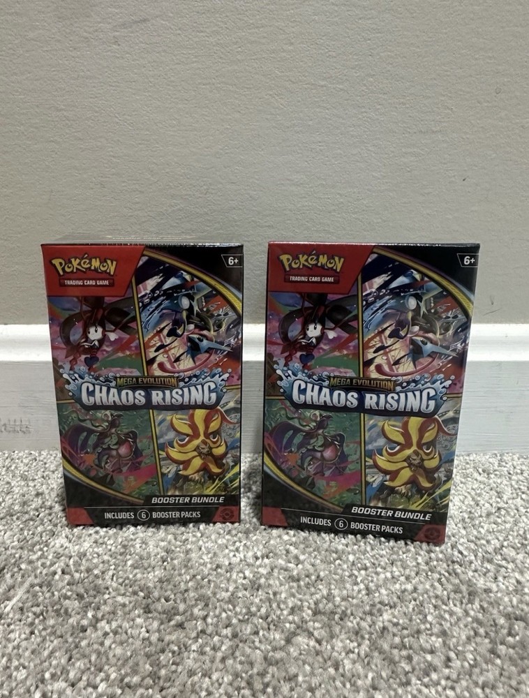 Pokemon Chaos Rising Booster Bundle Boxes - 2x Factory Sealed Boxes SHIPS TODAY