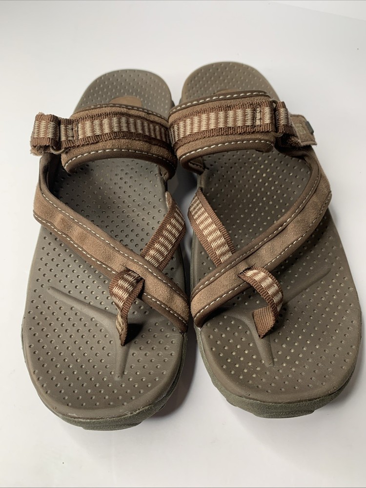 Skechers Reggae Trailway Outdoor Sandals Brown Womens Size 10