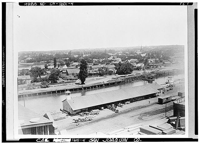 Stockton,Historic View,Stockton,San Joaquin County,California,CA,HABS,3
