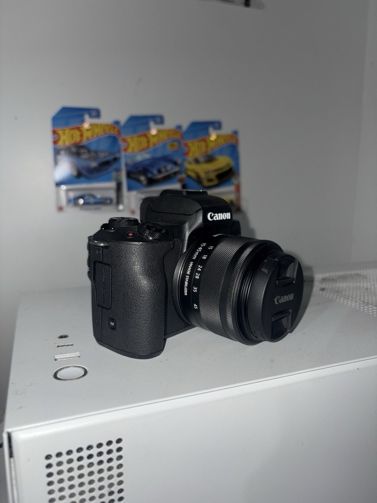 Canon EOS M50 Mark II 4K 24.1MP 15-45mm Lens Mirrorless Digital Camera